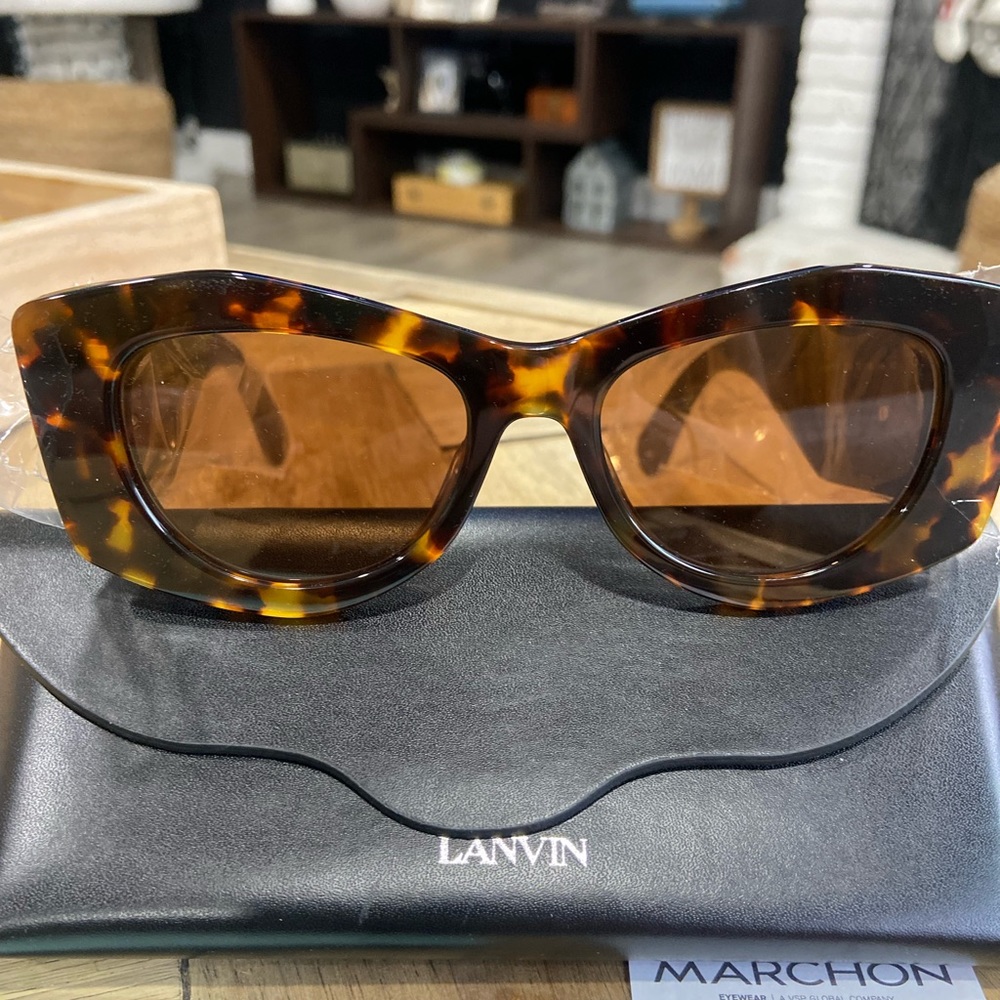 Lanvin Curb Sunglasses Brown